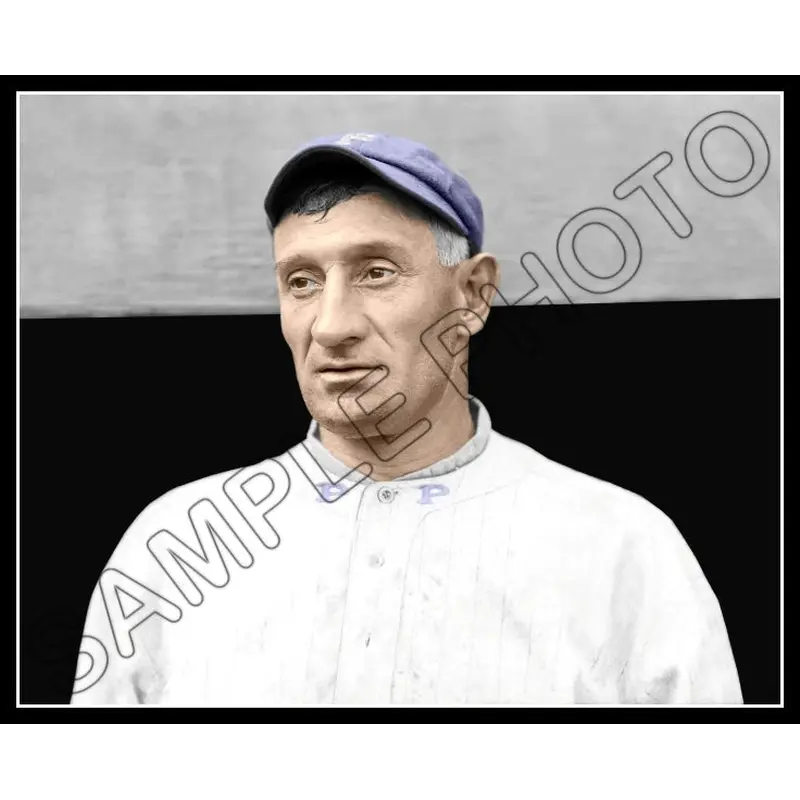 Honus Wagner Colorized 8X10 Photo - 1914 Pittsburgh Pirates - 802