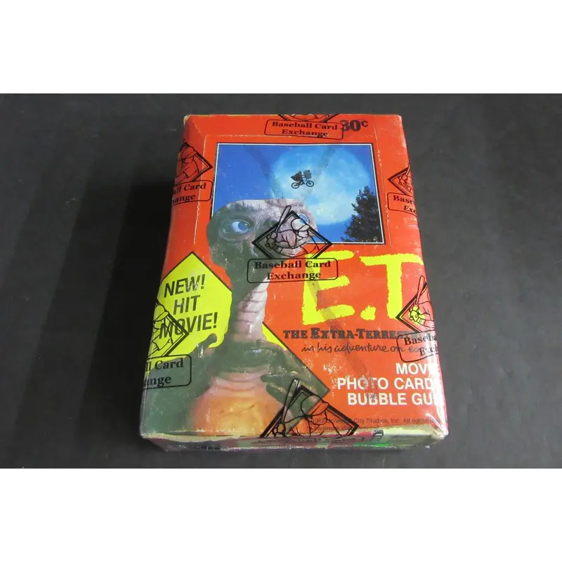 1982 Topps E.T. Unopened Wax Box (BBCE) (X-Out)