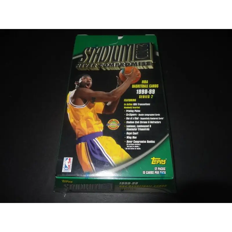 1998/99 Topps Stadium Club Basketball Series 2 Box (HTA)