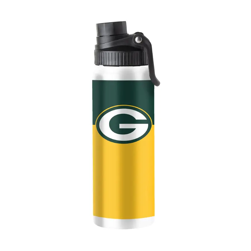 Green Bay Packers 21oz Two Tone Colorblock Twist Top Water Bottle