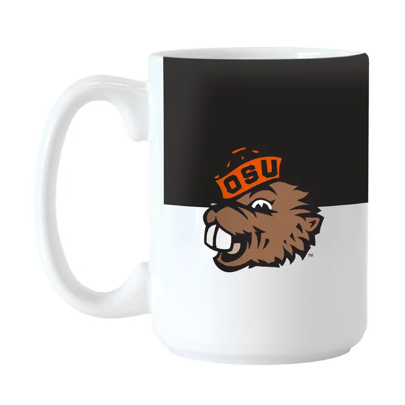 Oregon State Benny Logo 15oz Colorblock Sublimated Mug