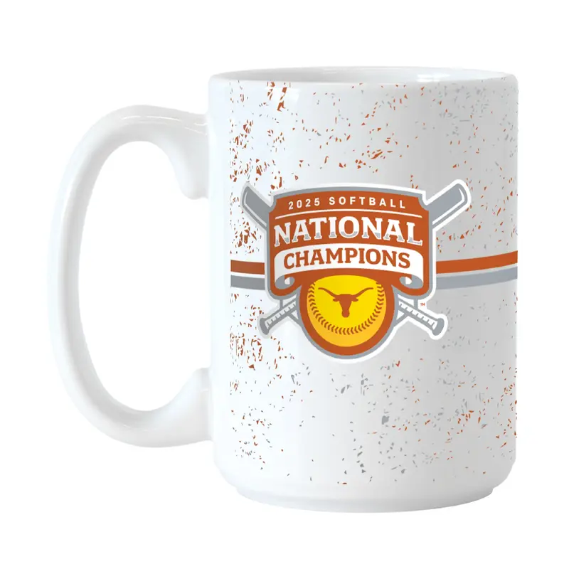 Texas 2025 Softball Champions 15oz Wrap Sublimated Mug