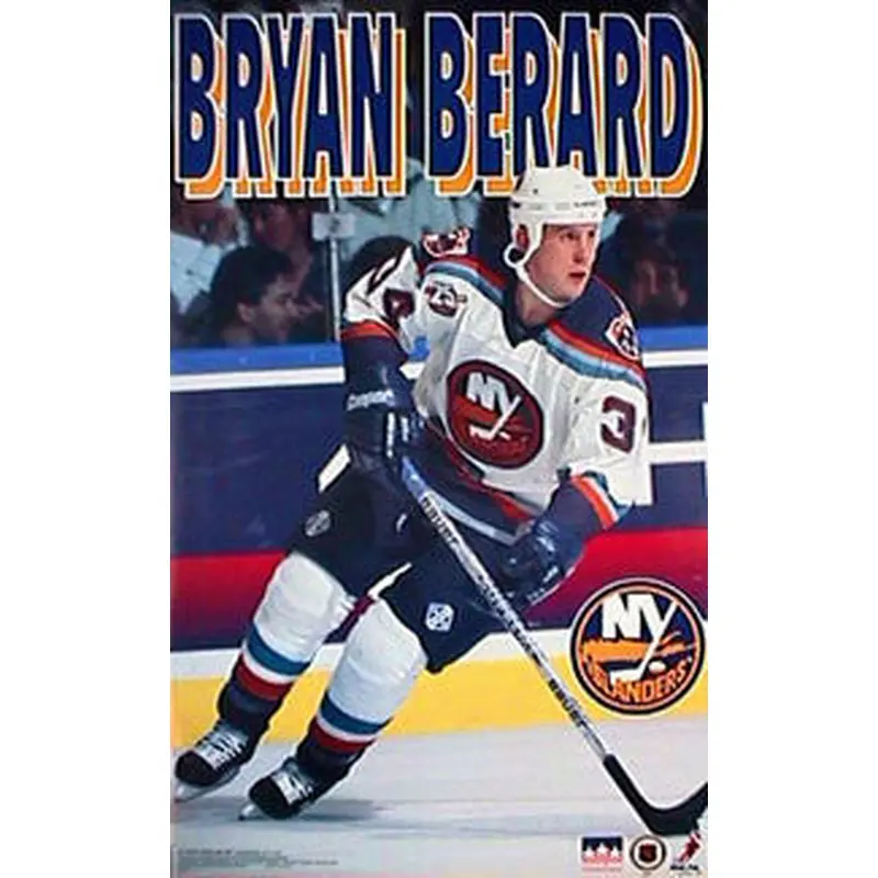 Bryan Berard "Rookie" New York Islanders Poster - Starline 1997