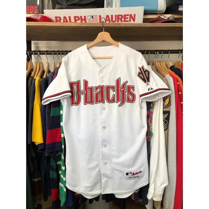 Vintage Majestic Arizona Diamondbacks Authentic Blank Jersey Size 40