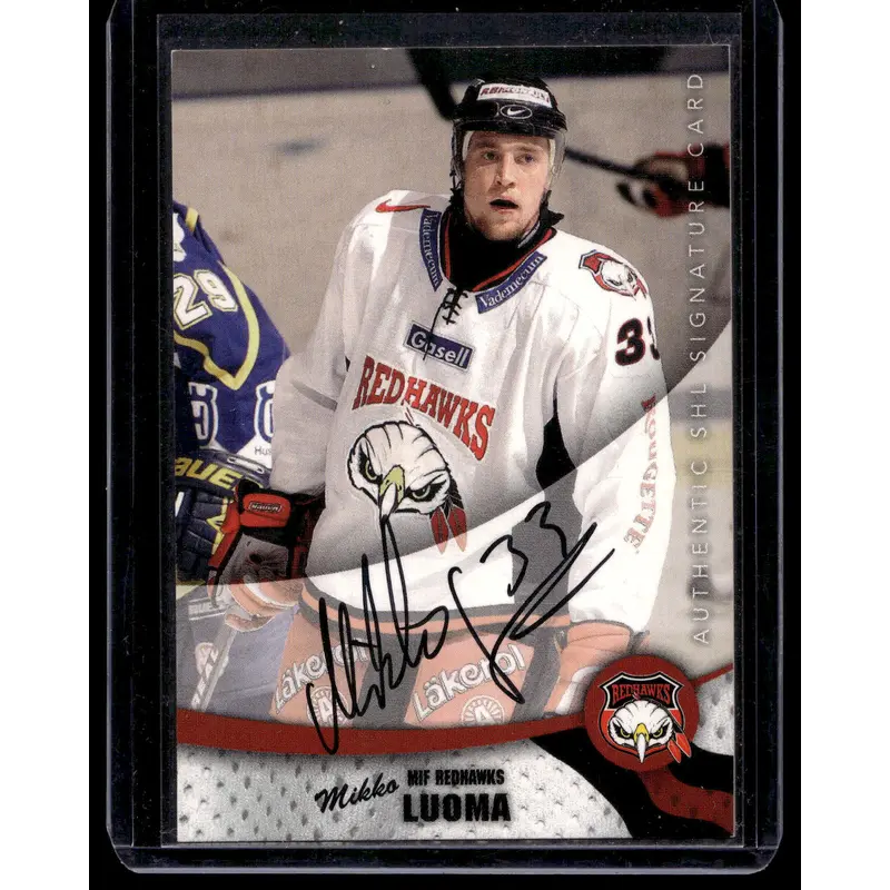2004-05 SHL Signatures - Mikko Luoma