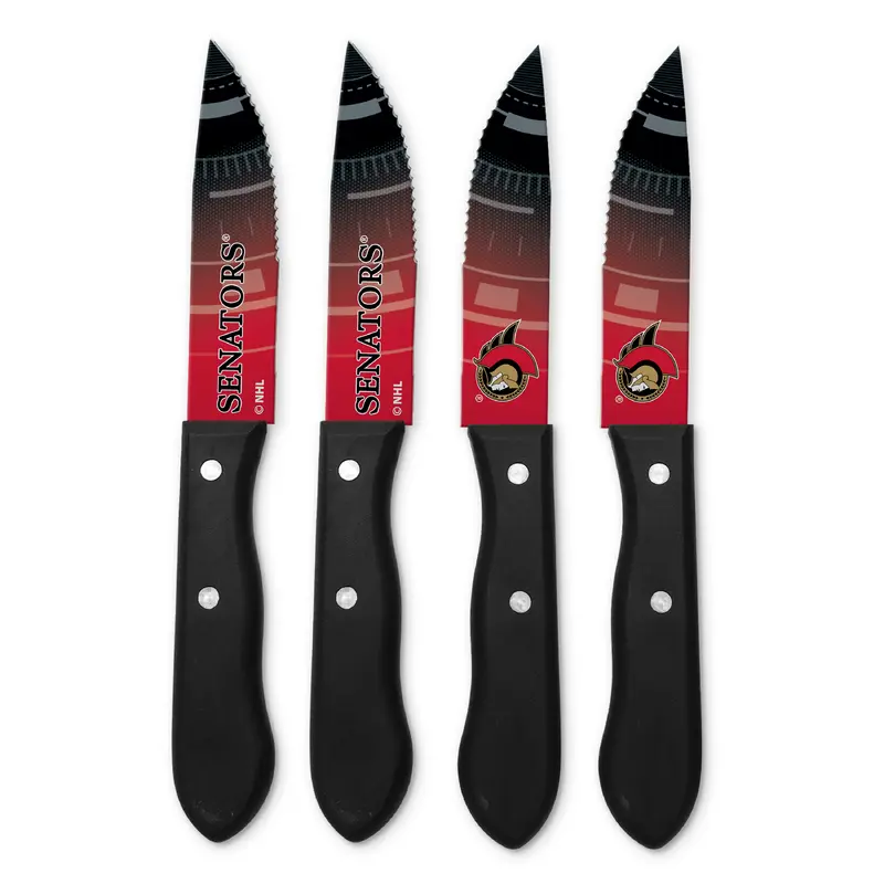 NHL Ottawa Senators 4-pc Steak Knives