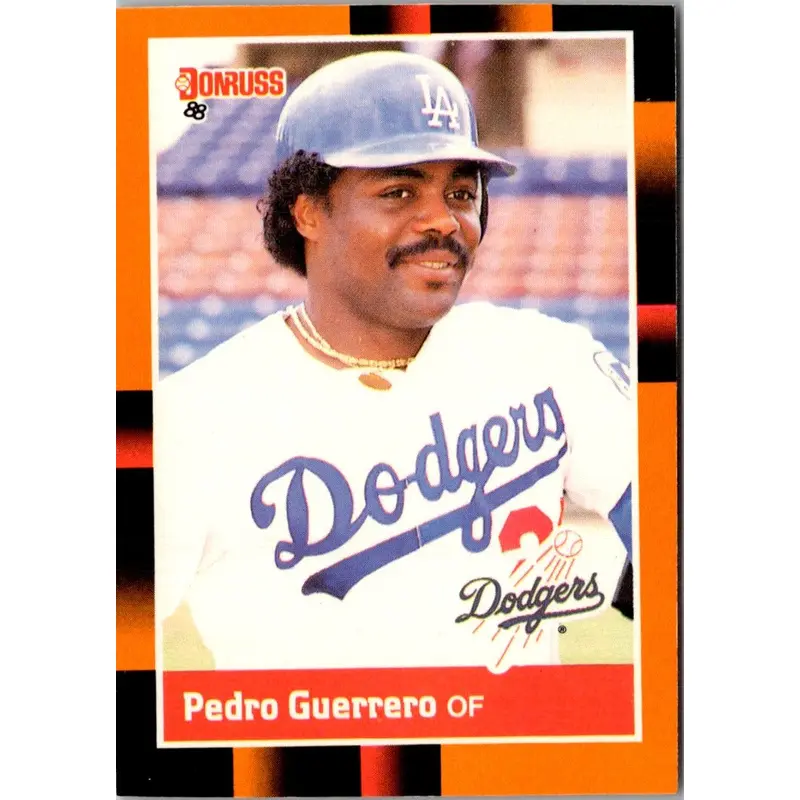 1988 Donruss Baseball's Best Pedro Guerrero #122