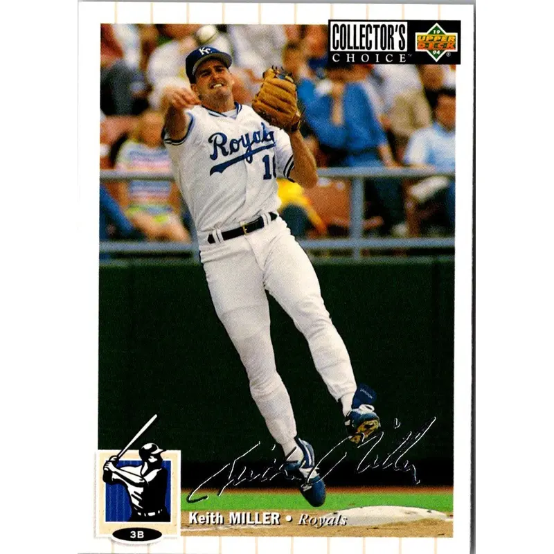 1994 Collector's Choice Silver Keith Miller #409