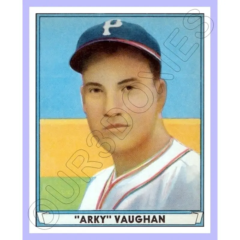 Arky Vaughn 1941 Play Ball Reproduction Card - 3801