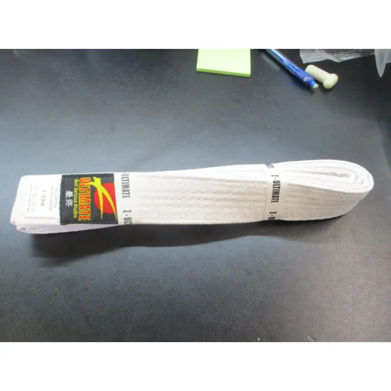 Used Ultimate Self Defense Studios White Belt Size 1/150