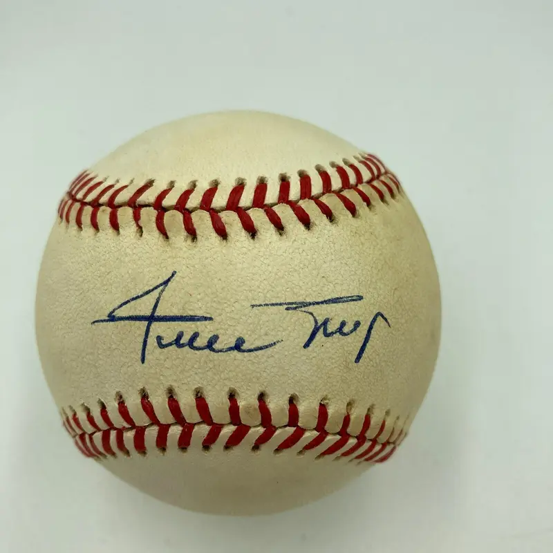 Willie Mays Signed Official National League Baseball JSA COA