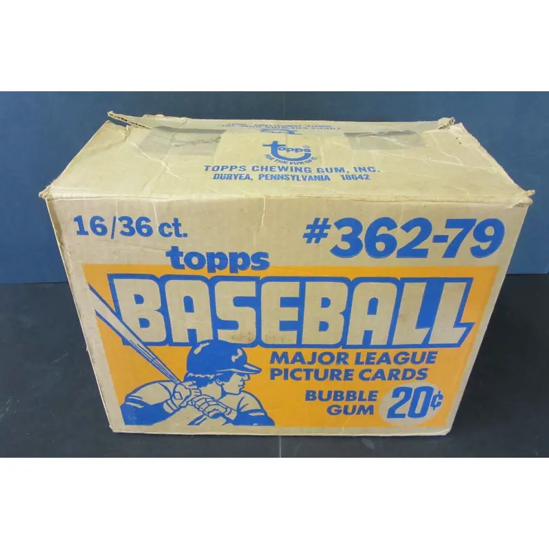 1979 Topps Baseball Unopened Wax Case (16 Box)