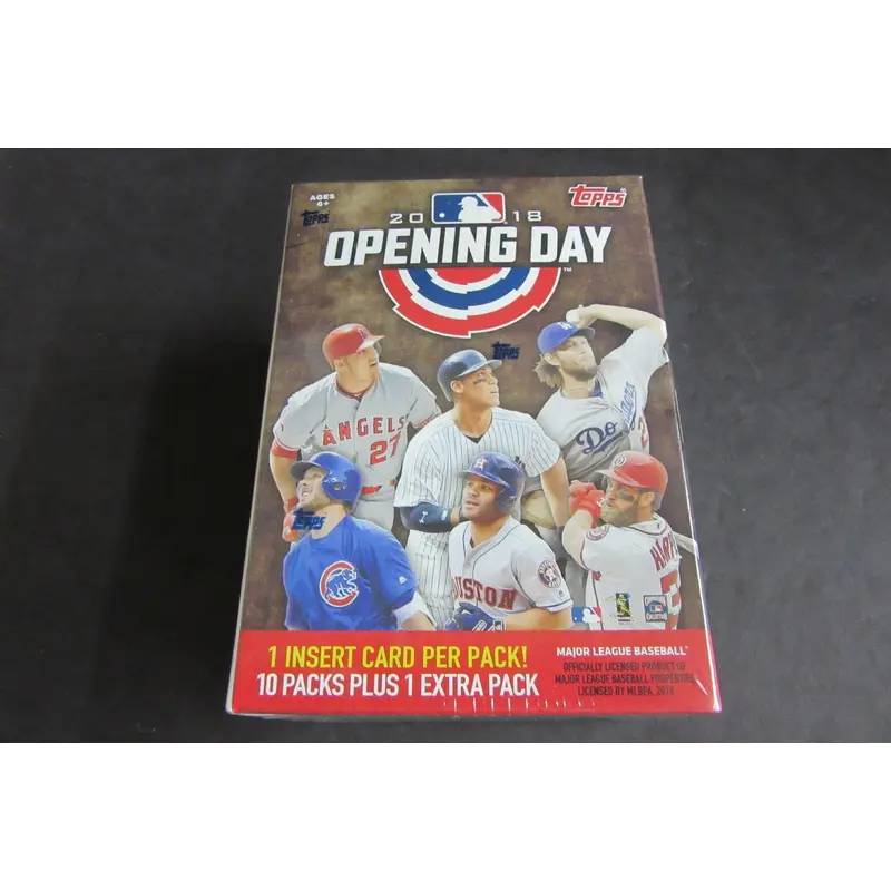 2018 Topps Opening Day Baseball Blaster Box (11/7)