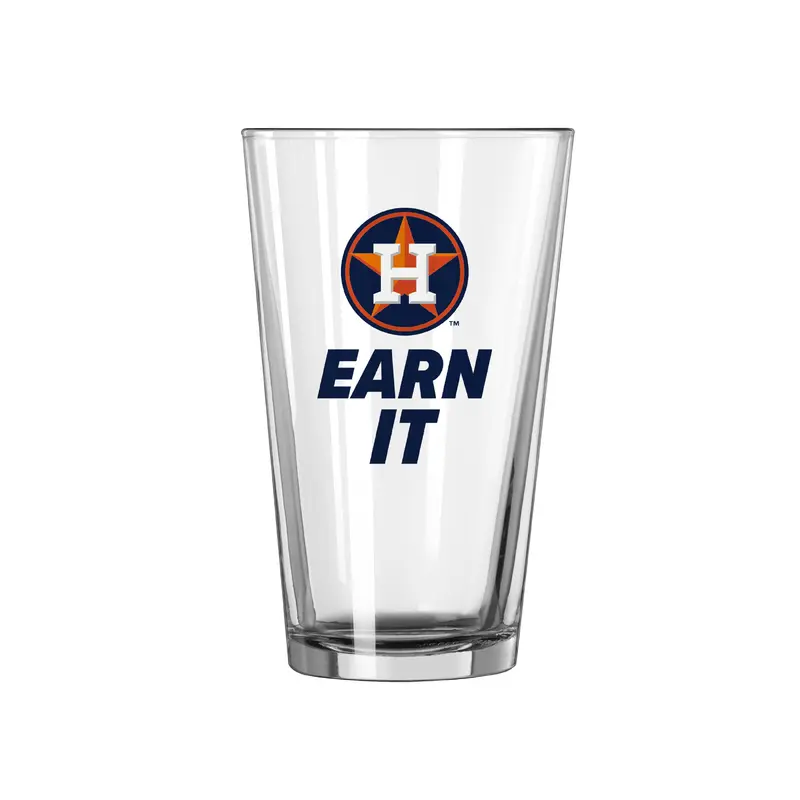 Houston Astros 16oz Slogan Pint Glass