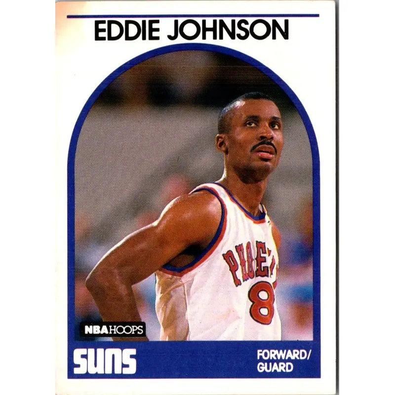 1989 Hoops Eddie Johnson #195