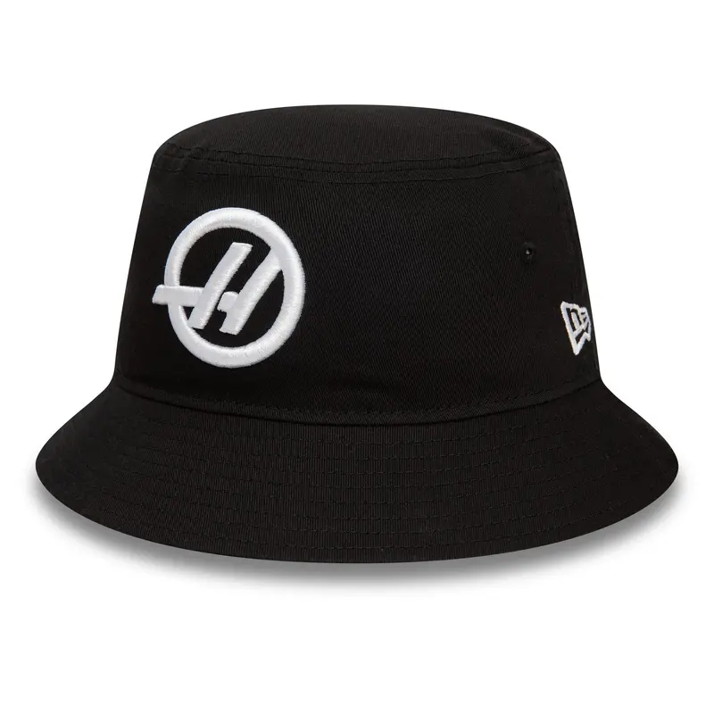 MoneyGram Haas F1 Team Black Tapered Bucket Hat