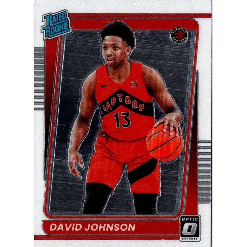 2021 Donruss Optic Choice Red & Green David Johnson #193