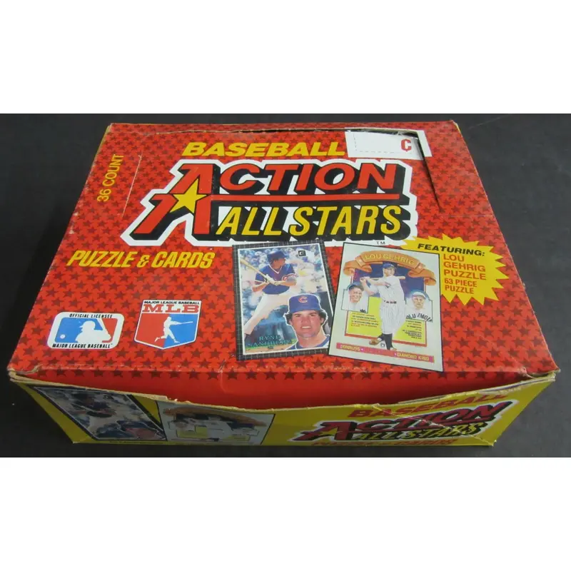 1985 Donruss Action All Stars Baseball Unopened Box