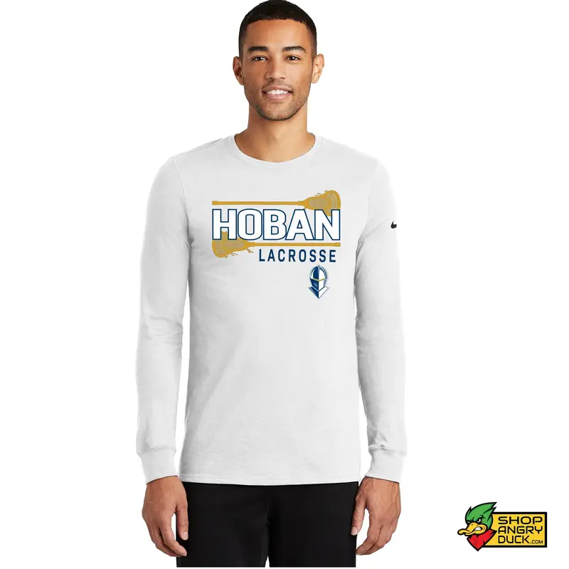 Hoban Lacrosse Nike Longsleeve Poly/Cotton T-shirt 3