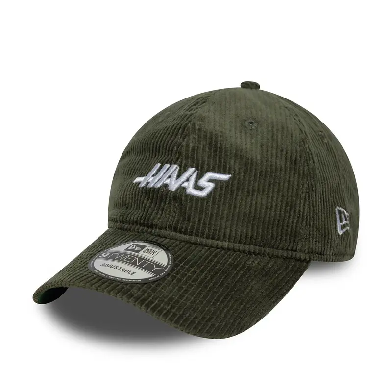 MoneyGram Haas F1 Cord Green 9FORTY M-Crown Adjustable Cap