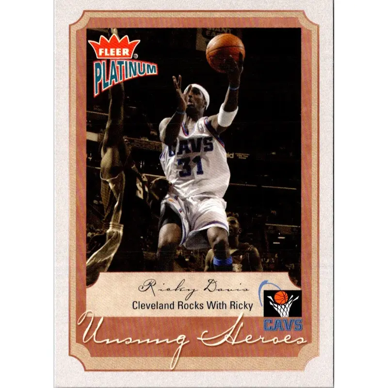 2002 Fleer Platinum Ricky Davis #148