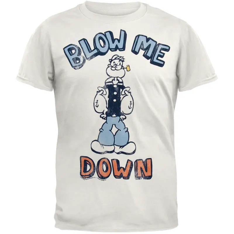 Popeye - Blow Me Down Soft T-Shirt