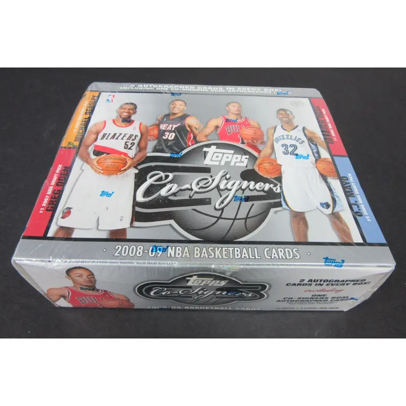 2008/09 Topps Co-Signers Basketball Box (Hobby)