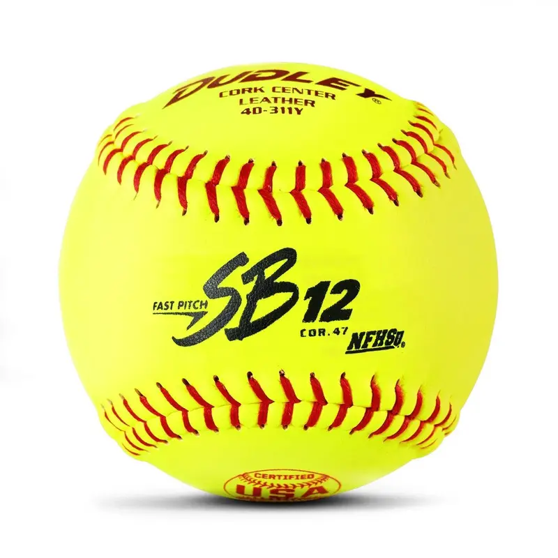 Dudley 12" USA-NFHS SB 12 Fastpitch Softballs - 4D311Y