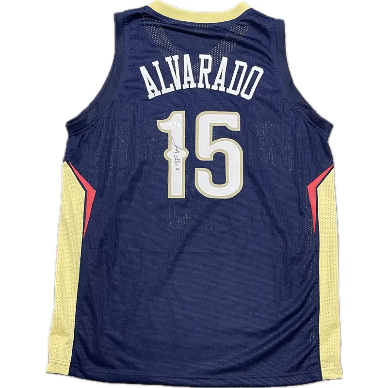 Jose Alvarado Signed Jersey PSA/DNA New Orleans Pelicans Autographed