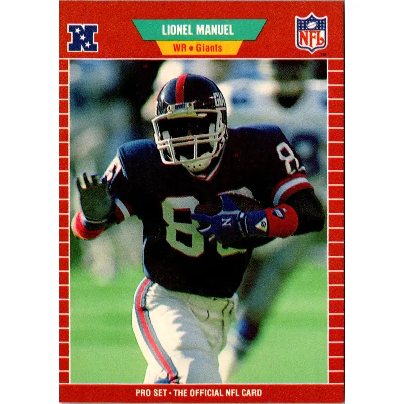 1989 Pro Set Lionel Manuel #287