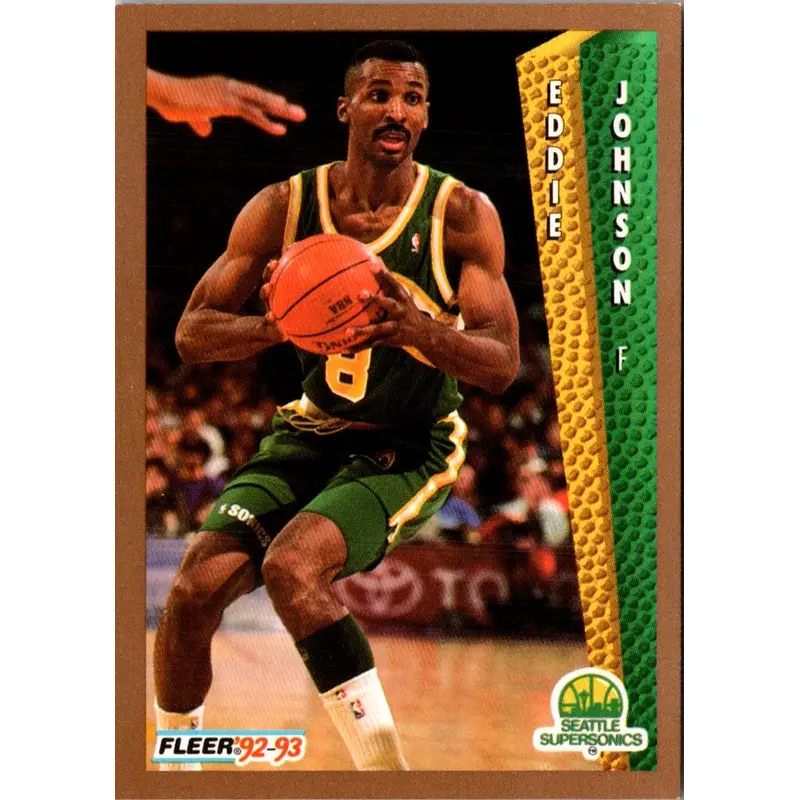 1992 Fleer Eddie Johnson #211