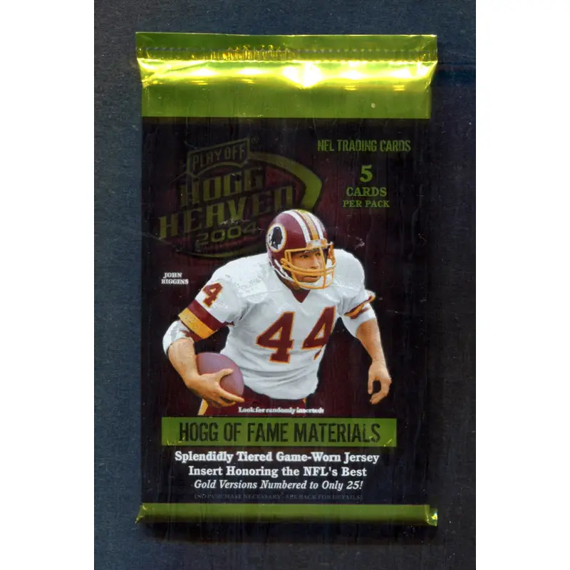 2004 Playoff Hogg Heaven Football Unopened Pack (5)