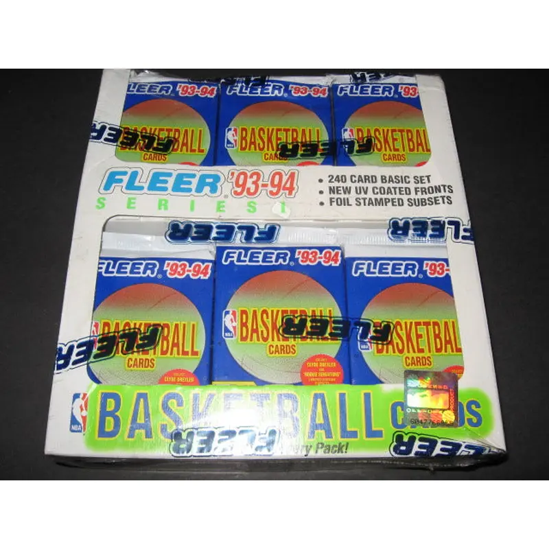 1993/94 Fleer Basketball Series 1 Jumbo Box (24/29)
