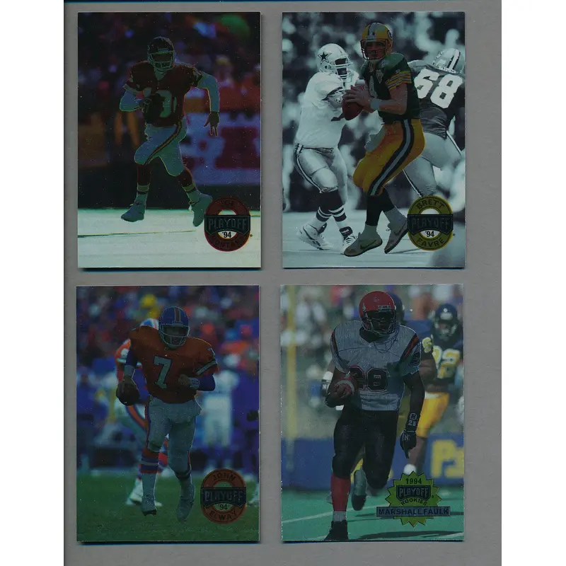1994 Playoff Football Complete Set (w/ Inserts) (336) NM/MT MT