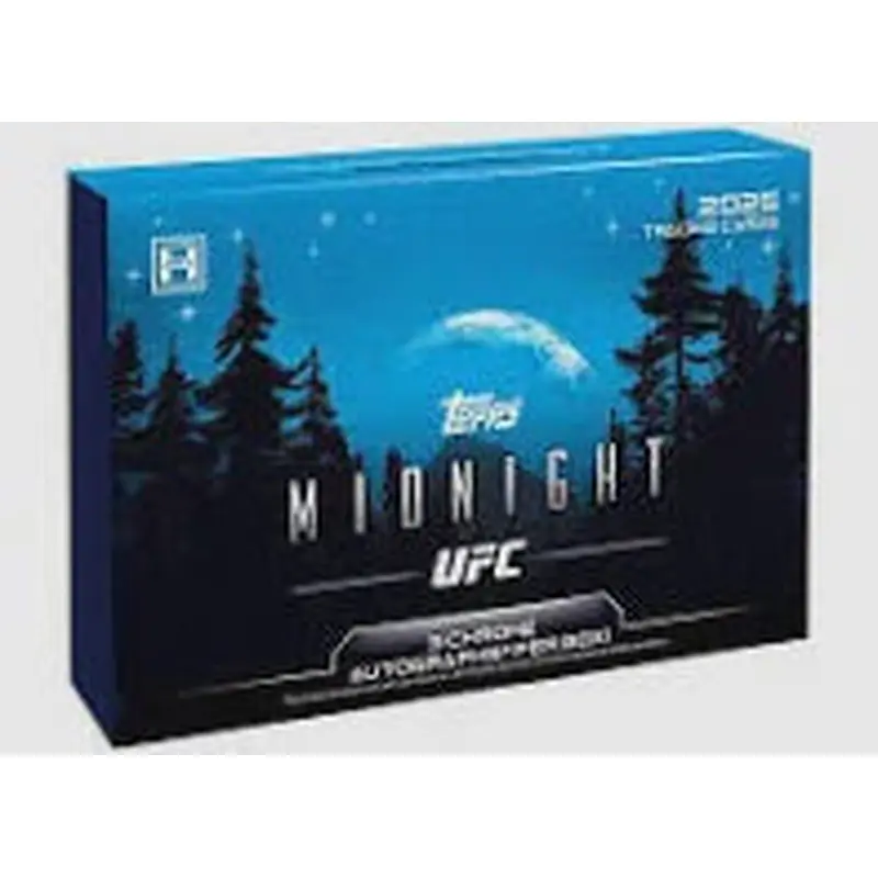 2025 Topps Midnight UFC Hobby Box