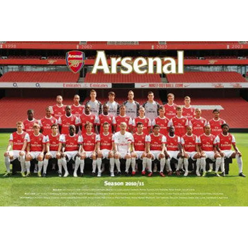 Arsenal FC Official Team Portrait 2010/11 - GB Eye