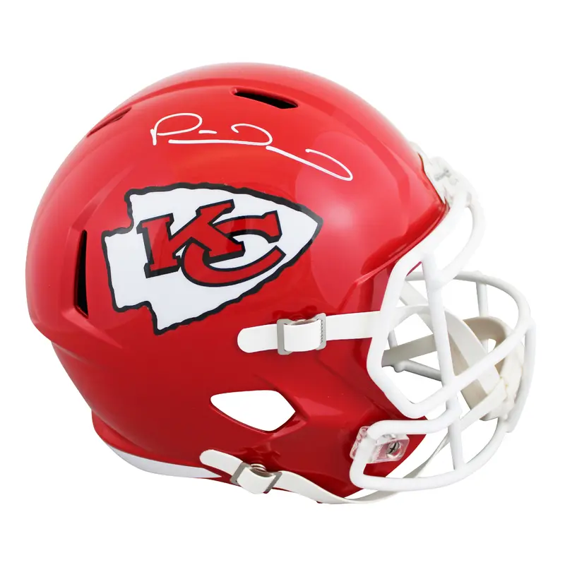Chiefs Patrick Mahomes Authentic Signed Full Size Speed Rep Helmet JSA Witness