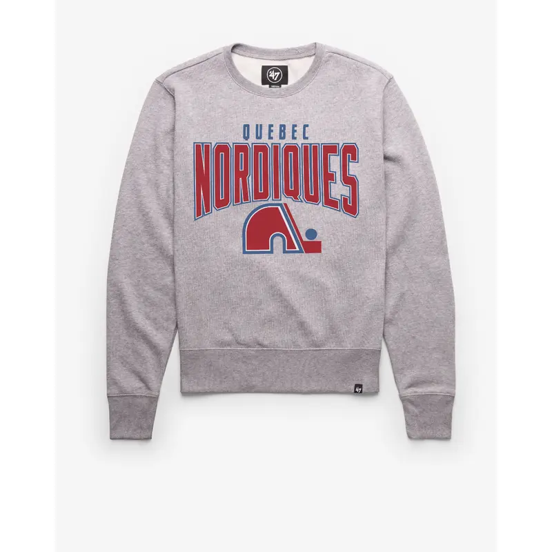 QUEBEC NORDIQUES VINTAGE TEAM ELEMENTS ARCH '47 HEADLINE CREW
