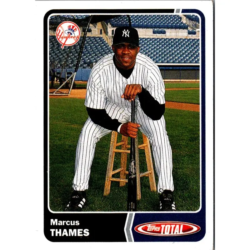 2003 Topps Total Silver Marcus Thames #399