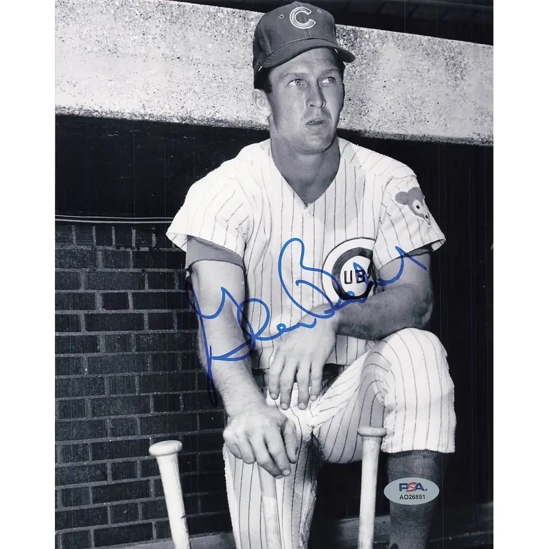 Glenn Beckert signed 8x10 photo PSA/DNA Chicago Cubs Autographed