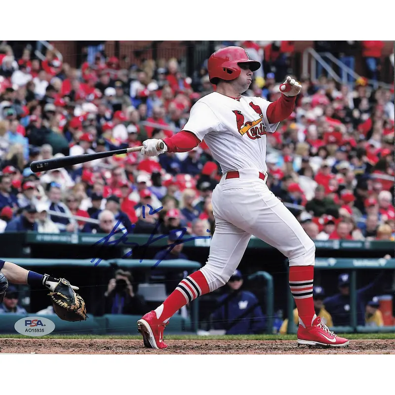 GREG GARCIA signed 8x10 photo PSA/DNA St. Louis Cardinals Autographed