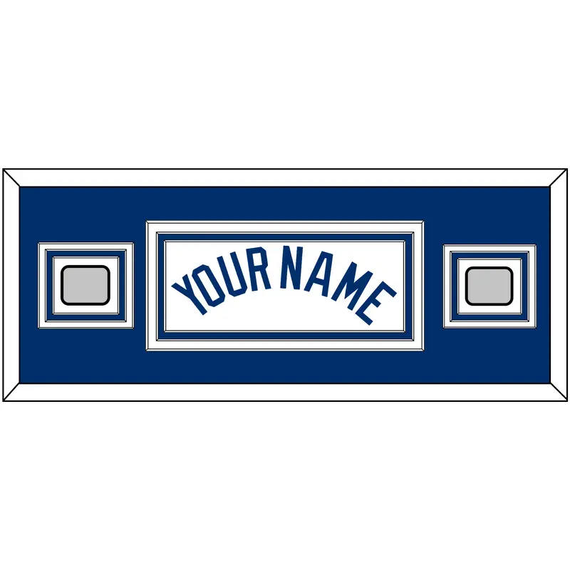 Los Angeles Name & 2 World Series Champions Patches - Home White (2007-2023) - Triple Mat 4