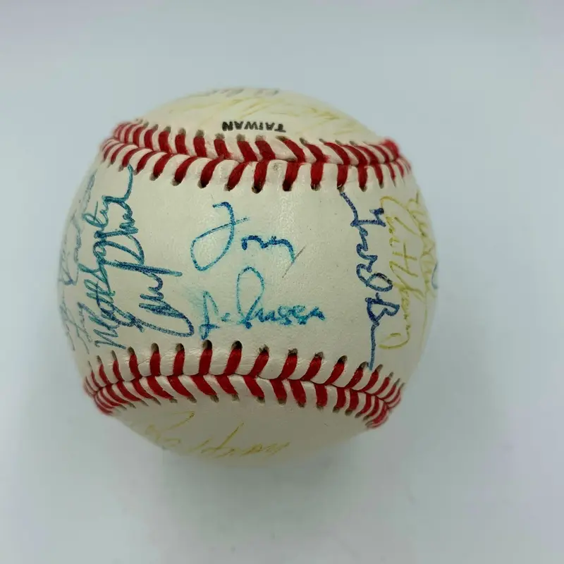 1988 Oakland A's Athletics American League Champs Team Signed Baseball PSA DNA