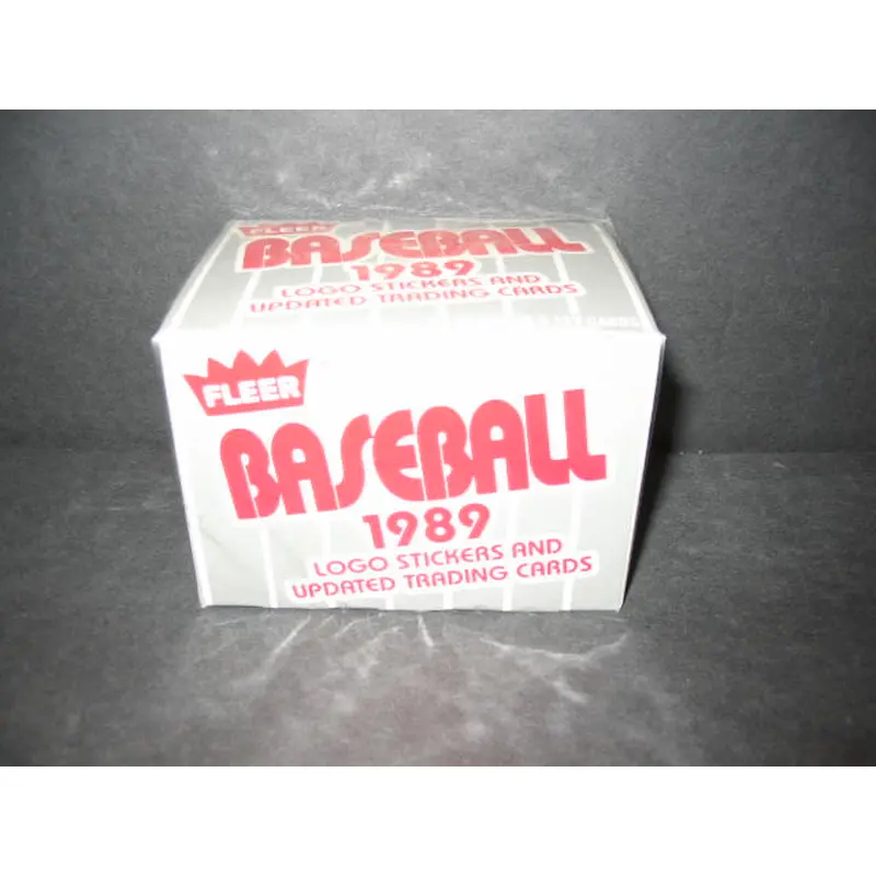 1989 Fleer Baseball Update Factory Set (Authenticate)