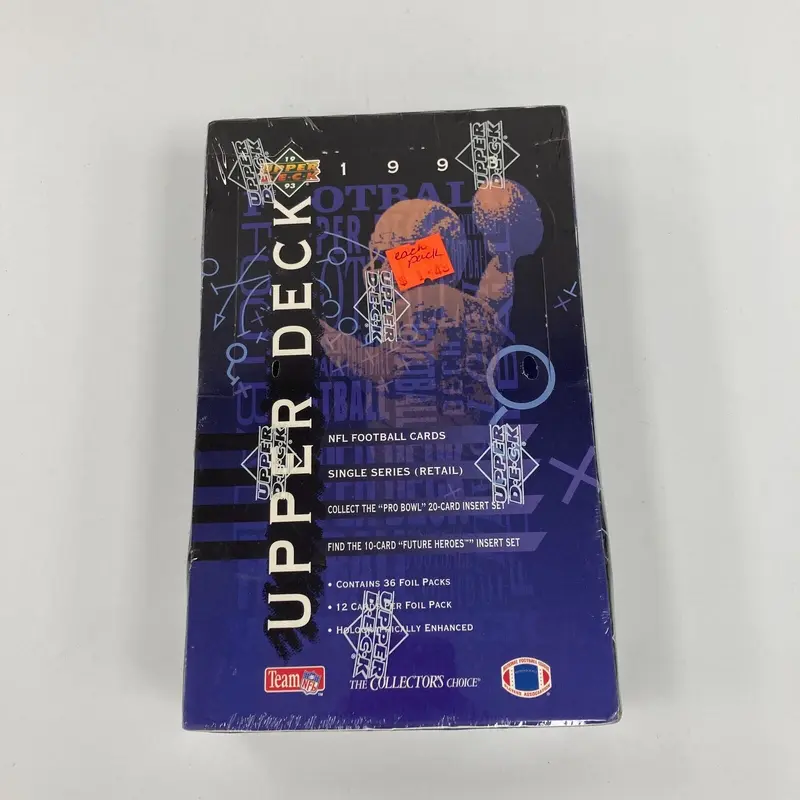 1993 Upper Deck Football Factory Sealed Retail Wax Box 36 Packs
