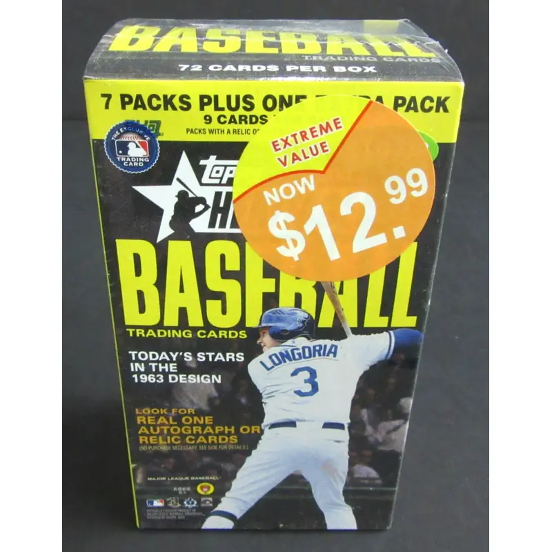 2012 Topps Heritage Baseball Blaster Box (8/9)