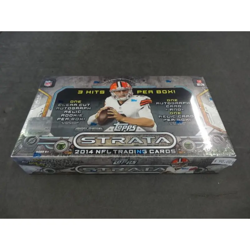 2014 Topps Strata Football Box (Hobby)