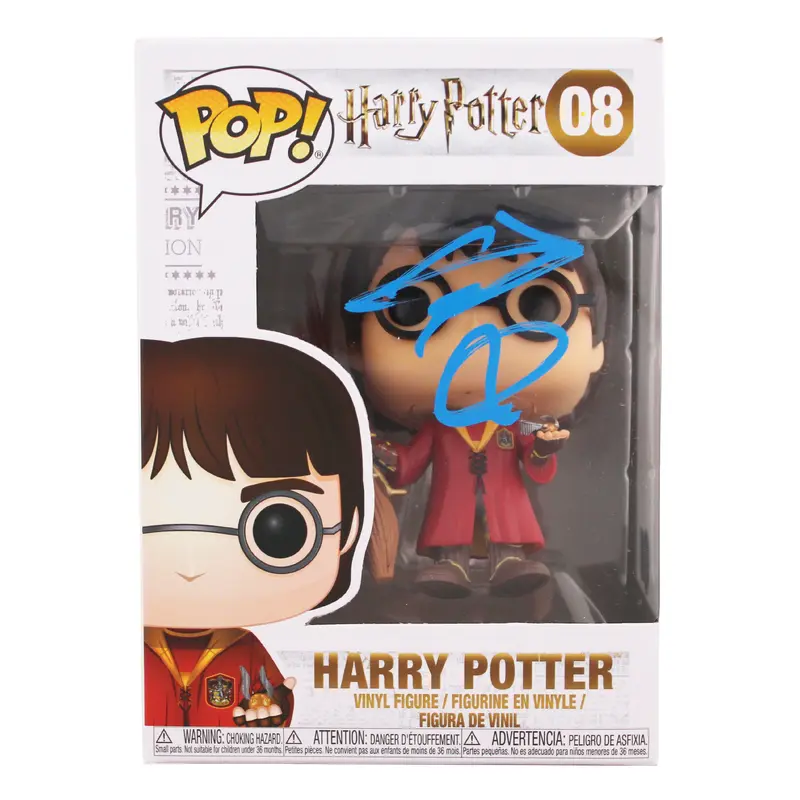 Daniel Radcliffe Harry Potter Authentic Signed #08 Funko Pop Vinyl Figure BAS