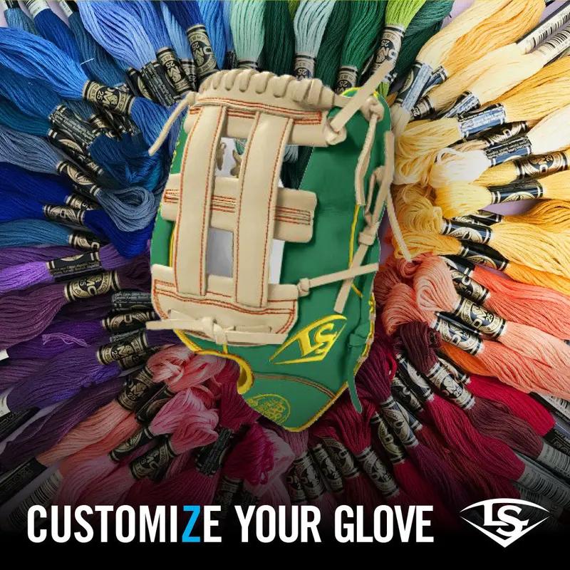 CUSTOM GLOVE LOUISVILLE SLUGGER SUPER-Z CUSTOM GLOVE BUILD