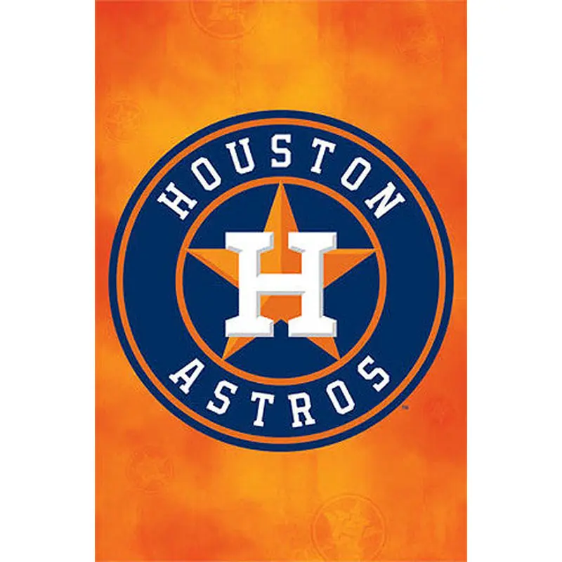 Houston Astros Official MLB Baseball Team Logo Premium Poster - Trends International